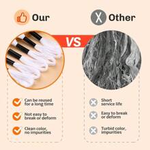 Z26 Skeins Embroidery Floss Black Embroidery Thread Friendship Bracelet String Cross Stitch For DIY Making Embroidery CraftsZ2