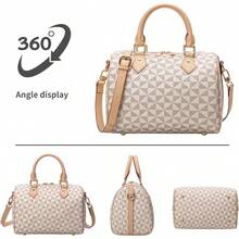 Handle Bags For Women Fahsionable Designer Crossbody Purse Large Cute Satchel Handbag2025 - trắng - Xem 6