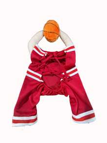 宠物万圣节服装，宠物篮球服，适合中小型犬