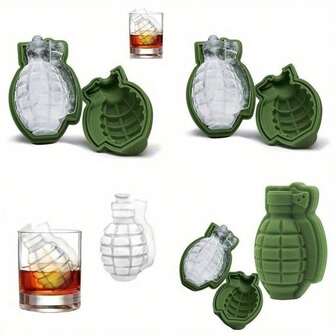 3D Ice Cube Mold Maker Bar Party Silicone Trays Mold Tool Gift