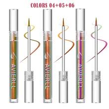AVIERLL 3-In-1 Chameleon Liquid Eyeliner, 6 Colors Liquid Eyeshadow Stick, Ultra-Fine Eyeliner Pen, Waterproof & Long-Lasting, Festive Makeup (Color 04#+05#+06#) - 04+05+06 - View 3