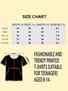 Black Cartoon Character "CULTURE" Text - Printed T - Shirt (For Women, Matched With Light - Colored Jeans) - 黑色 - 查看 6