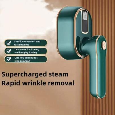 OBOVAY [Mini Vaporizador de Viagem] Mini Vaporizador de Roupas Portátil - Máquina de Passar Roupas em Tamanho de Viagem - Itens Essenciais para Dormitório Universitário e Casa, Estilo Aleatório