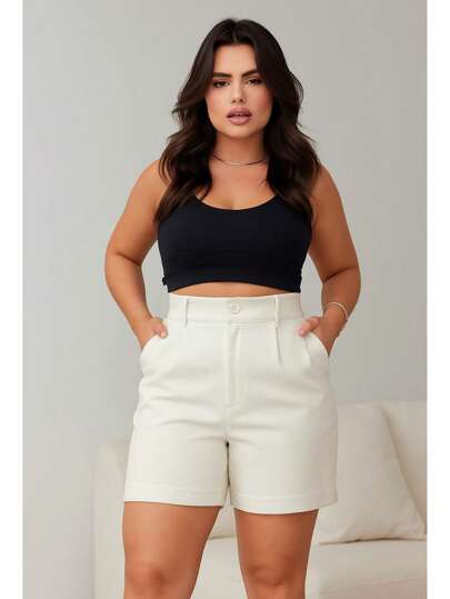 Short Feminino em Tecido Alfaiataria – Elegância, Conforto e Estilo