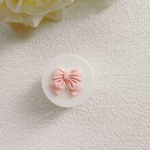 1个15克白色粉末罐，带蝴蝶结装饰，旅行装乳霜/乳液可填充塑料罐，化妆盒，价格实惠，家居装饰，梳妆台，旅行，卧室，化妆配件，赠品，旅行，廉价好物，旅行必备 - 彩色 - 查看 10