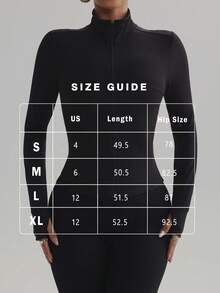 FWH Thiết kế cổ áo cao có thể điều chỉnh, đường may chuyên nghiệp, phù hợp cho các hoạt động cả ngày, nhiều dịp thể thao như tập thể dục/ngoài trời/yoga, thời trang thể thao, thiết kế đa năng, thời trang thể thao chuyên nghiệp, áo tập luyện có lỗ xỏ ngón tay cái, áo khoác yoga ôm sát có khóa kéo và lỗ xỏ ngón tay cái, áo khoác tập luyện cổ cao đa năng màu đen mùa đông dành cho nữ - màu đen - Xem 3