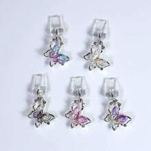 Butterfly Shaped Dust Plug, Charging Port Stopper, Data Port Blocker, Suitable For Lightning/Type-C Phones, Wireless Earphones, Dust-Proof Plug - Nhiều màu - Xem 10