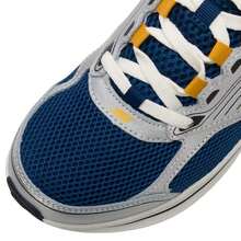 Skechers 男士 Go Run Consistent 2.0 跑步鞋，户外休闲轻便舒适运动鞋，220884-NVYL - 海軍藍色/黃色 - 查看 9