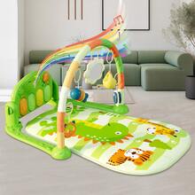 Baby Toys Baby Stuff   Doll Toy  Gift Birthday Gift  Halloween Cute Stuffed Animal Baby Patter Snuggle Toy Plush Doll For Newborns - 恐龍(綠) - 查看 1