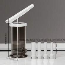 5pcs Home Sausage Maker, Homemade Sausage Tool, Manual Sausage Infuser, Sausage Filling Machine