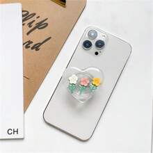 1 件装饰手机指环支架，手机 Popsoket 通用支架兼容 13 16 Pro Max 11 15 15 Pro Max 12/12 Pro 14 游戏手机支架带散热器