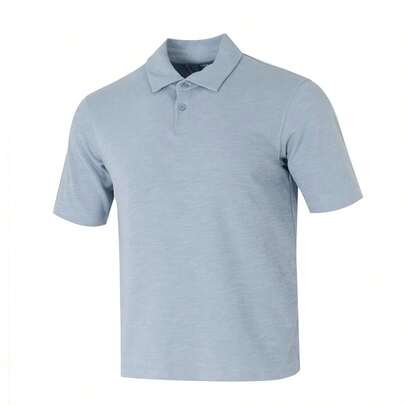 Under Armour 男子POLO衫UA Meridian Polo日常通勤旅行休閒短袖透氣舒適戶外運動T卹 6005521-465