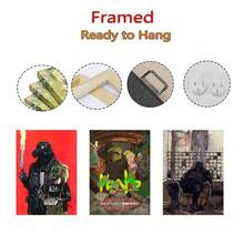 1 pieza Pintura en lienzo con imagen vintage de Dorohedoro, el clásico dibujo animado, para decoración de habitación o dormitorio, sin marco