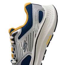 Skechers 男士 Go Run Consistent 2.0 跑步鞋，户外休闲轻便舒适运动鞋，220884-NVYL - 海軍藍色/黃色 - 查看 8
