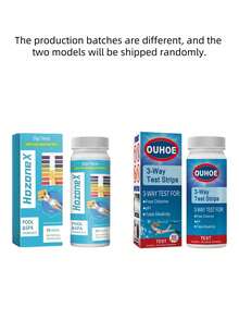 一盒50片泳池三合一PH测试纸。该测试纸可对泳池水质进行准确、简便的检测。 - 彩色 - 查看 2