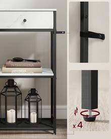 VASAGLE Hall Trees - trắng - Xem 5