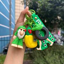 1 قطعة سلسلة مفاتيح كرتونية لمخلوق أسطوري من فانتازيا Y2K الإيطالية، تميمة معلقة "تونغ تونغ ساحور"، سلسلة مفاتيح سيارة بطراز "تراللاروترالالا" انتزاعي، مع سلسلة رقبة ملونة بعبارة "فن"، سلسلة مفاتيح إبداعية غريبة، عناصر إبداعية ثقافية وطنية، إكسسوارات شخصية للطلاب، سلاسل مفاتيح مضحكة للمراهقين والأطفال، ديكور مضحك لحقيبة وسيارة - متعدد الألوان - مشاهدة 2