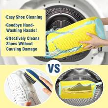 1/2pcs Shoe Washing Machine Bag, Reusable Laundry Shoe Bag For Washer And Dryer, Fits All Shoe Types And Sizes, Shoe Bag For Washing Machine, Shoe Washing Bag Travel Organizer Drawstring Shoes Pouch Shoes Cover Portable Dust-Proof For Men For Women Packing Cubes Travel Essential Cruise Essentials Vacation Essentials - Multicolor - View 9