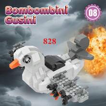 Tungtungtun Sahur, Bloques de construcción de madera Shanhaijing de IA, Bombardiro Crocodilo, Shimpanzinni Bananini, Regalo de Navidad, Decoración de fiesta de Navidad - Multicolor - Ver 13