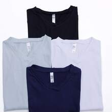 Kit 2 Men's Long Sleeve Shirts 100% Cotton - White and Gray - View 2