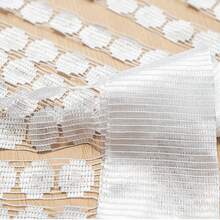 1 件铜币花隔断帘，客厅、入口悬挂式窗帘 - 彩色 - 查看 12