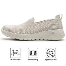 Skechers Go Walk Joy Women 124187-TPE Lightweight Breathable Casual Commute Sneakers - Taupe - View 1