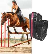 Equestrian Gear Storage Bag, Riding Boots Storage Bag, Equestrian Gear, Riding Boots, Riding Helmet, Riding Crop Storage Bag