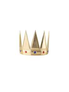 1pc Children's King/Queen Crown Headband, 8 Styles Available