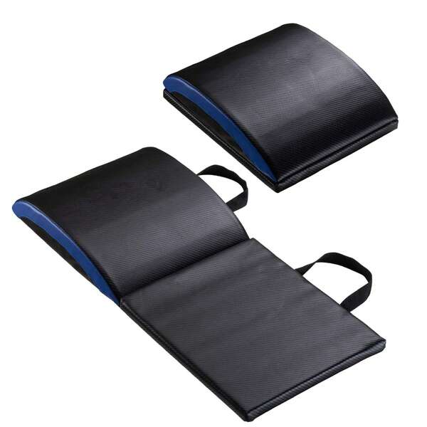 Shark Power Gear Foldable Core Training Mat – Ergonomic Abdominal Support Pad For Sit-Ups & Crunches