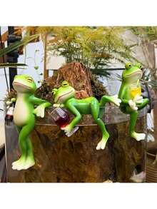 1 Tượng ếch nhựa vui nhộn trang trí sân vườn, Tượng trang trí sân vườn nghệ thuật, Chậu trồng cây treo tường, Chậu trồng cây để bàn văn phòng tại nhà, Trang trí nhà sáng tạo, Trang trí cây trong nhà, Trang trí ngoài trời, Tượng trang trí chậu trồng cây, Quà tặng tốt nghiệp cho bạn bè, người yêu và gia đình - Nhiều màu - Xem 6