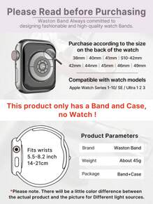 2 件兼容 表带和手表保护壳套装，官方网站原装粉色不锈钢金属 表带和粉色嵌入式珠宝闪亮钻石粉色保险杠 保护壳适用于 Watch Ultra 3/2/1、S10/S9/SE、8/7/6/5/4/3/2/1 系列，年轻、时尚、可爱、优雅、奢华女士可调节防水透气金属网 表带，水晶钻石防震闪亮 保护壳，不锈钢网状表带套装，粉色，38mm 40mm 41mm 42mm 44mm 45mm 46mm 49mm - 粉色 - 查看 7