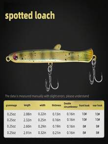 TACKLEPIONEER 1件装软饵 | 逼真泥鳅拟饵 - 适用于鲈鱼、鲶鱼、鳟鱼垂钓，栩栩如生的饵料 | 钓鱼配件 | 钓鱼工具、饵料、拟饵。