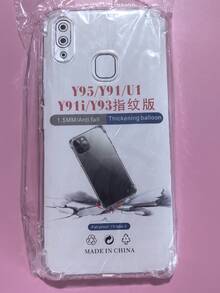 1 件透明防摔外壳，适用于 Vivo 系列、Vivo 手机透明防摔手机壳、手机壳、手机保护套、手机壳、手机套、四角防摔手机壳、透明手机壳、极简手机壳、纯色手机壳、透明手机壳、TPU 防摔手机壳（军用级防摔） - 無色 - 查看 79