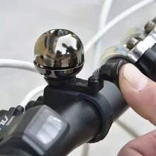 1 pieza Campana de manillar de bicicleta de 90dB, campana manual para montar en bicicleta