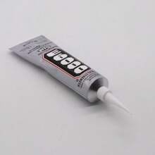 1 fl.Oz (29,7ml) Cola de Cristal E6000 para Joias - Adesivo Transparente Multiuso com Bico de Precisão, Forte Fixação para Cristal, Vidro, Argila Polimérica, Madeira, Tecido e Papel - Ideal para Fabricação de Joias, Artesanato DIY, Reparos Domésticos