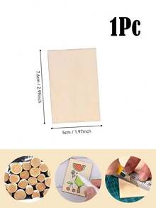 1-32pcs Unfinished Plywood Craft Boards - Measuring 5.91 Inches X 3.94 Inches 2 Mm Thick Compatible With Laser Cutting, Engraving, And Wood Burning - Multifunctional Plywood Sheets Measuring 5.91 Inches X 3.94 Inches And 2 Mm Thick.