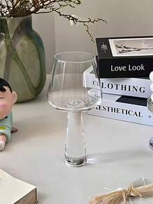 水晶红酒杯、葡萄酒杯、复古水晶香槟杯、透明咖啡杯、玻璃冰淇淋杯 - 透明色 - 查看 15