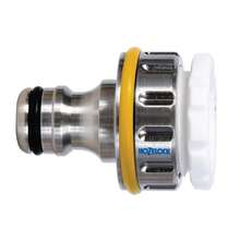 Hozelock 2041 Pro Metal Threaded Tap Connector 12.5-19mm (1/2-3/4in) (Multi Colour) - (TK11991) - Multicolor - View 2