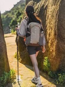 New Outdoor Hiking Backpack, Large Capacity, Lightweight, Convenient Trekking Backpack, Sports Dual-Shoulder Bag, Lightweight, Waterproof, Wear-Resistant, Suitable For Hiking, Travel, Camping, Leisure, Unisex