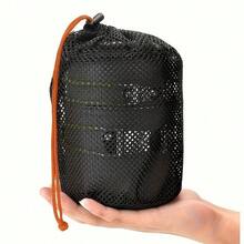 TAIMASI Deluxe Camping Cookware Kit - 15-Piece Stainless Steel Utensil Set With Forks, Knives & Spoons | Compact For Outdoor Adventures - Seasonal Essential For: • Labor Day Camping Trips • Thanksgiving RV Meals • Christmas Gift For Adventurers • New Year's Travel Resolutions - 綠色 - 查看 6