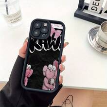 Breathtaking Step-Like Structure Phone Cover With Pearlized Layers And Glossy Trims​ - Burgundy - View 3