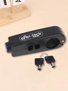 Bloqueo universal antirrobo del acelerador, bloqueo del manillar para motocicleta, bicicleta, bicicleta eléctrica, scooter, material de plástico