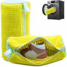 1/2pcs Shoe Washing Machine Bag, Reusable Laundry Shoe Bag For Washer And Dryer, Fits All Shoe Types And Sizes, Shoe Bag For Washing Machine, Shoe Washing Bag Travel Organizer Drawstring Shoes Pouch Shoes Cover Portable Dust-Proof For Men For Women Packing Cubes Travel Essential Cruise Essentials Vacation Essentials - Multicolor - View 1