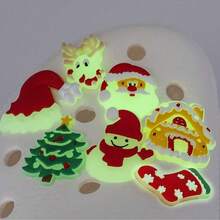 14 Pieces Of Glow-In-The-Dark Shoe Accessories, Suitable For Christmas Gifts, Glow-In-The-Dark Santa Claus Shoe Accessories, Suitable For Party Decorations, Accessories, Holiday Gifts, Christmas Decorations Christmas Decoration XMAS Decor Christmas Tree Gift Decor Thanksgiving Wedding Home Decor Home Decor Fall Decor Autumn Decor Birthday Decorations For Gifts Party Supplies Indoor Outdoor Garden Holiday Festival Decor Halloween Decor Wall Decor Halloween Ornamentschristmas Decoration XMAS Decor Christmas Tree Gift Decor Thanksgiving Wedding Home Decor Home Decor Fall Decor Autumn Decor Birthday Decorations For Gifts Party Supplies Indoor Outdoor Garden Holiday Festival Decor Halloween Decor Wall Decor Halloween Ornaments - Multicolor - View 5