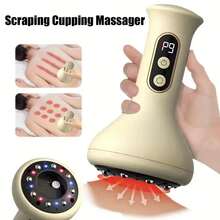 USB Rechargeable Massage Device, With Strong Suction, Suitable For Full Body Muscle Relaxation - Great For Home Use On Abdomen, Back And Legs, Massage Tool, Perfect Gift For Women