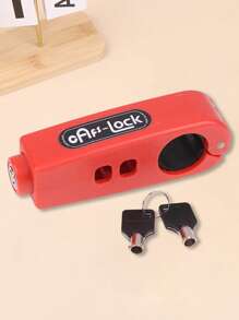 Bloqueo universal antirrobo del acelerador, bloqueo del manillar para motocicleta, bicicleta, bicicleta eléctrica, scooter, material de plástico