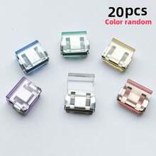 2/4/5/6/10/12/20/30/50个装隐形裤腿缩短夹，防止裤子拖地，无需缝纫的隐藏式腿部闭合装置，防止裤脚拖地