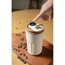 Stainless Steel Thermal Cup With Handle And Digital Temperature Gauge – 420ml - 彩色 - 查看 10