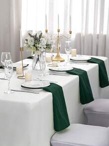 6/12PCS Christmas Decoration Simple Pure Color Towels Fully Washed Thickened Wrinkle Protection For Christmas Party Festival Events Restaurant Kitchen Decoration - Multicolor - View 8