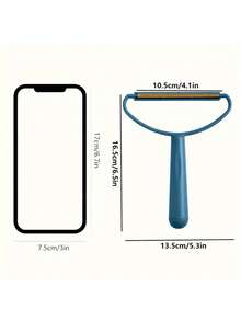 1pc Handheld Fabric Shaver, Plastic Handle, Anti-Rust Copper Blade Shaver, Pet Hair Remover, Carpet Lint Remover, Suitable For Carpets, Car Mats, Sofas, Pet Beds, Furniture And Clothing To Remove Fuzz And Hair From Woven Fabrics, Carpets And Other Textiles. - Multicolor - View 9